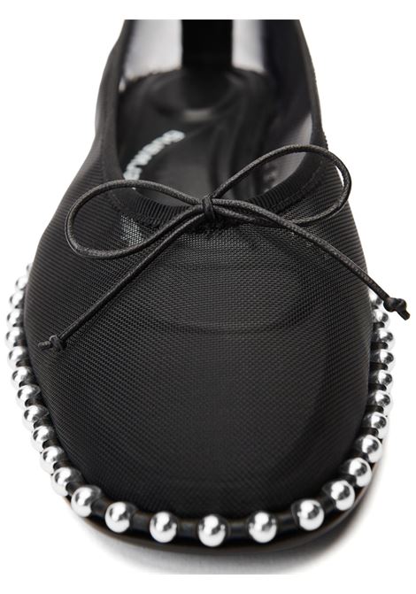 Ballerine in mesh Lina Ballchain in nero Alexander wang - donna ALEXANDER WANG | 30125F046001